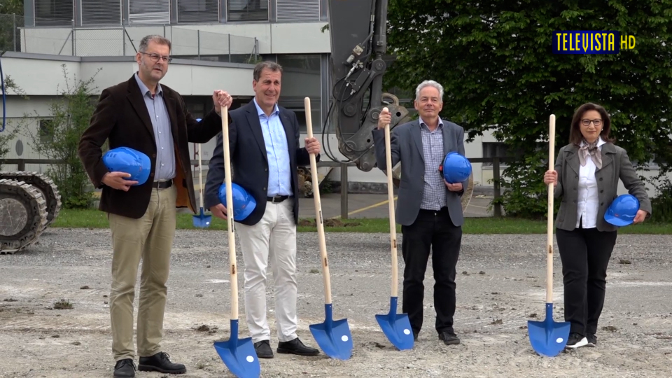 Vorschaubild für Spatenstich Gemeindehaus Plus
